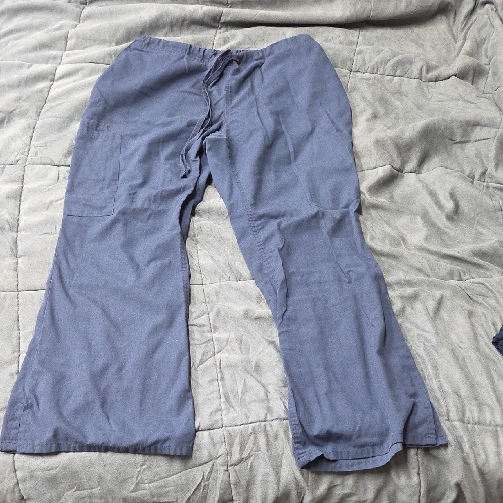 Blue Drawstring Pants
